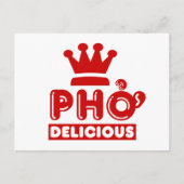 Pho King Delicious Postkarte (Vorderseite)