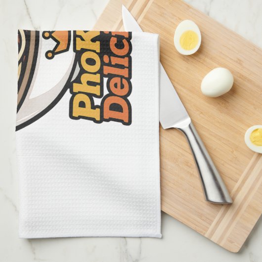 Pho King Köstlich! Geschirrtuch (Viertel Falte)