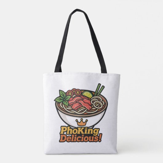 Pho King Köstlich! Tasche (Rückseite)