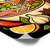 Pho Kit Mariners Cat Funny Meme Poster (Ecke)