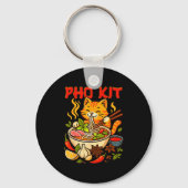 Pho Kit Mariners Cat Funny Meme  Schlüsselanhänger (Vorderseite)