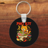 Pho Kit Mariners Cat Funny Meme  Schlüsselanhänger (Vorderseite)