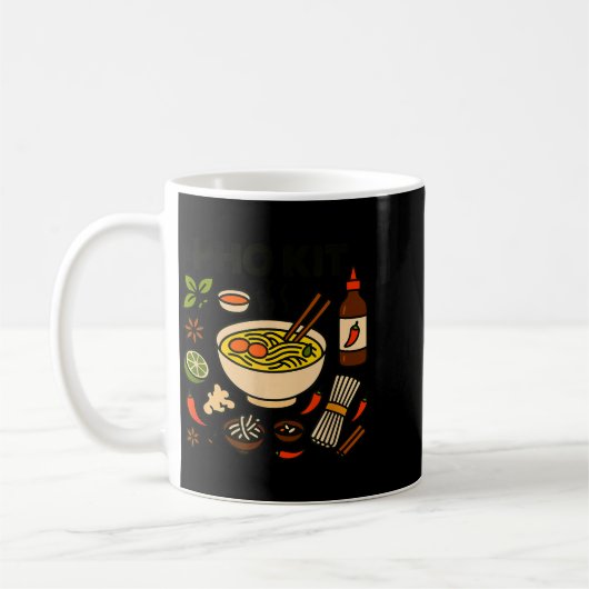 Pho Kit Vietnamese Food  Kaffeetasse (Links)
