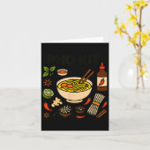 Pho Kit Vietnamese Food  Karte (Gelbe Blume)