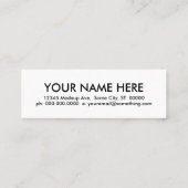 pho. mini visitenkarte (Rückseite)