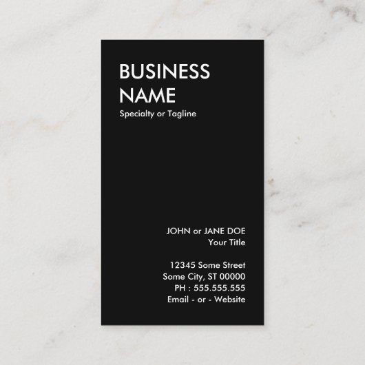 PHO: Ninja noodles Visitenkarte (Rückseite)