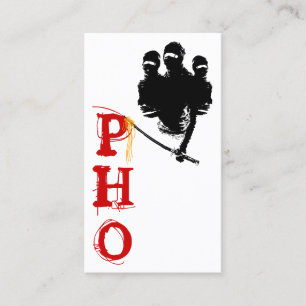 PHO: Ninja noodles Visitenkarte