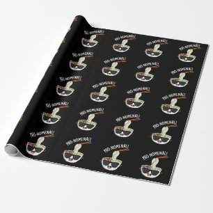 Pho-nomenal Funny Pho Soup Pun Dark BG Geschenkpapier
