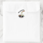 Pho-nomenal Funny Pho Soup Pun Runder Aufkleber (Tasche)