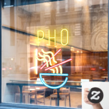 PHO NOODLES Imitate Neon Light Vietnamse Restauran