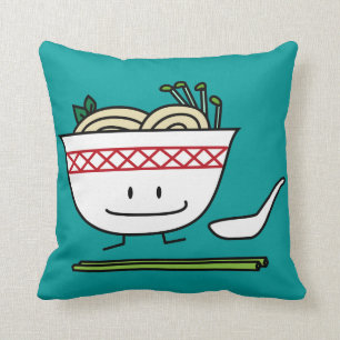 Pho Nudel-Schüssel-Vietnam-Suppenlöffelessstäbc Kissen
