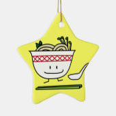 Pho Nudel-Schüssel-Vietnam-Suppenlöffelessstäbchen Keramikornament (Rechts)