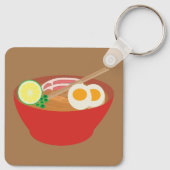 Pho-Nudeln Schlüsselanhänger (Rückseite)