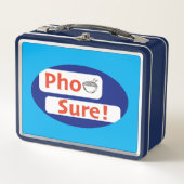 Pho Sure Printdesign: Youtube Merchandise @letsle Metall Brotdose (Vorderseite)