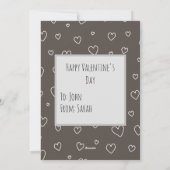 Pho Valentine's Day Holiday Card Feiertagskarte (Rückseite)