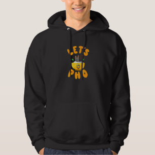 Pho Vietnamese Pho Soup Food Pun Costume lasse Hoodie