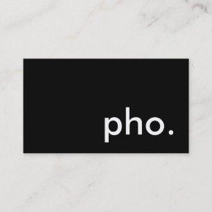 pho. visitenkarte