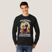 Phobia  Bibliophobia I Hate Studying Can We Play N T-Shirt (Vorne ganz)