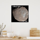 Phobos ohne Form und ungültig Poster (Küche)