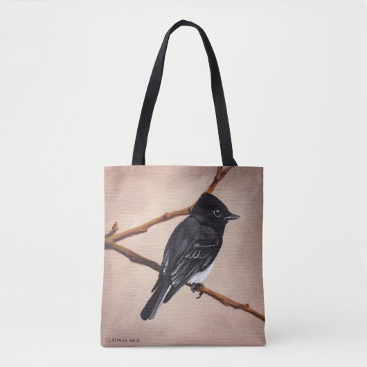 Phoebe auf brauner Umhängetasche Tasche (Vorderseite)
