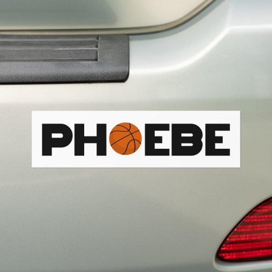 Phoebe Basketball Autoaufkleber (Auf Auto)
