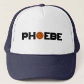 Phoebe Basketball Truckerkappe (Vorderseite)
