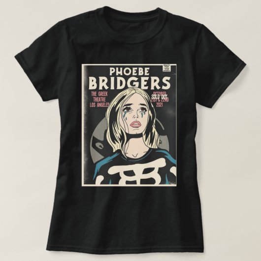 Phoebe Bridgers hometown zeigt Klassik T-Shirt (Design vorne)