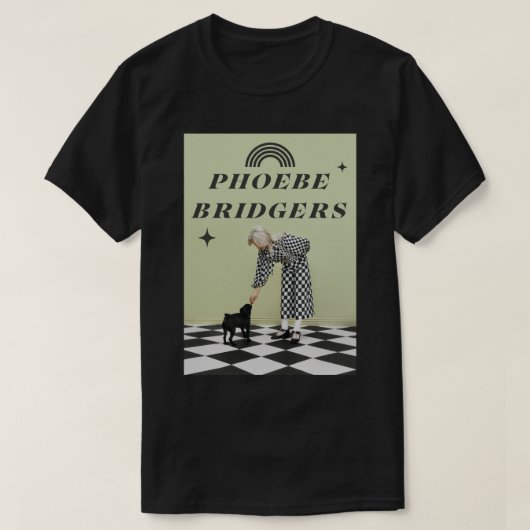 Phoebe Bridgers Poster T-Shirt (Design vorne)