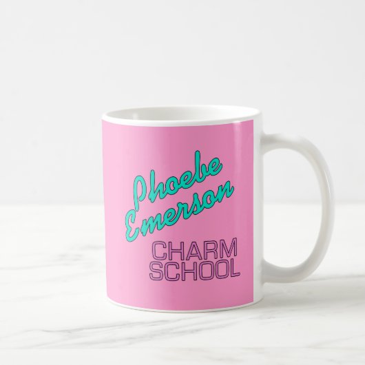 Phoebe Emerson Charme-Schulprodukte Kaffeetasse (Rechts)