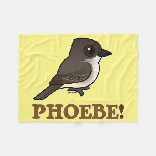 PHOEBE! FLEECEDECKE (Vorderseite (Horizontal))