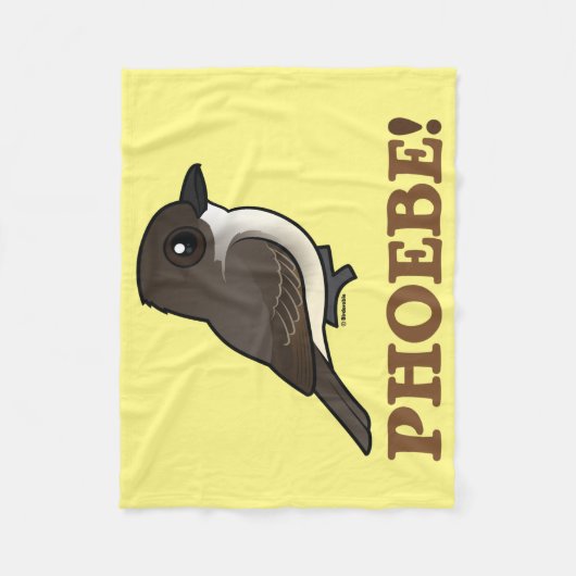 PHOEBE! FLEECEDECKE (Vorderseite)