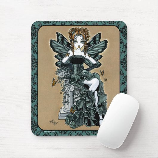 "Phoebe" gotische Couture-Schmetterlings-Fee Mousepad (Mit Mouse)