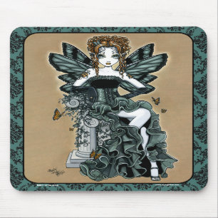 "Phoebe" gotische Couture-Schmetterlings-Fee Mousepad