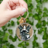 "Phoebe" gotischer Schlüsselanhänger (Hand)