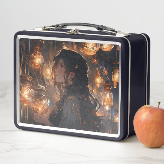 Phoebe in der Halle der Lanterns Metall Brotdose (Beispiel)