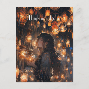 Phoebe in der Halle der Lanterns Postkarte