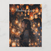 Phoebe in der Halle der Lanterns Postkarte (Vorderseite)