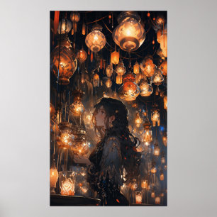 Phoebe in der Halle der Lanterns - Ultra groß Poster