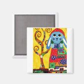 Phoebe in Klimt Magnet (Vorderseite/Rückseite)