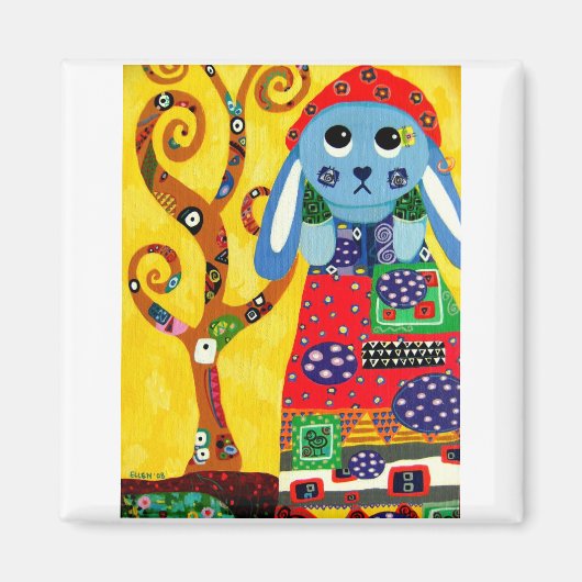 Phoebe in Klimt Magnet (Vorne)