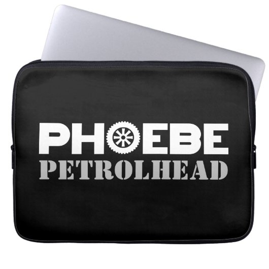 Phoebe Petrolhead Laptopschutzhülle (Vorderseite)