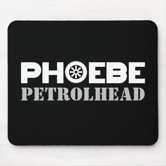 Phoebe Petrolhead Mousepad (Vorne)