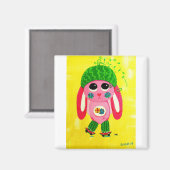 Phoebe-Sommer Magnet (Vorderseite/Rückseite)