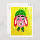 Phoebe-Sommer Postkarte (Vorne/Hinten)