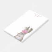 Phoebe the Hare post it notes Post-it Klebezettel (angewinkelt)