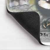 Phoebe Vogel-Foto-Collage Mousepad (Ecke)