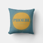 Phoebe's Bat Mitzvah Pillow Kissen (Vorderseite)