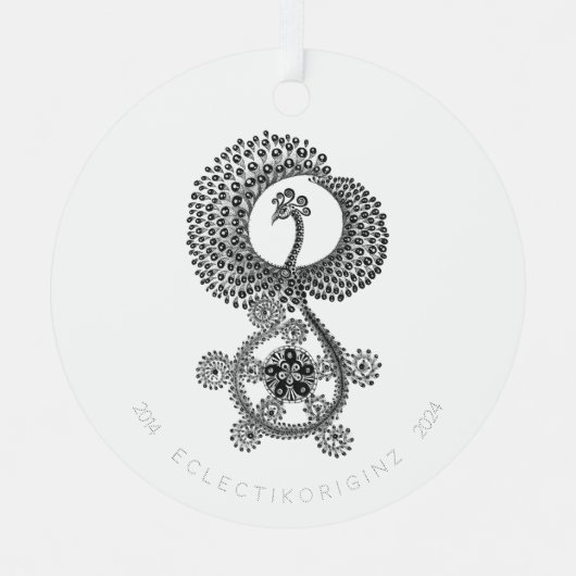 Phoenix 10 Jahre Ornament Aus Metall (Vorderseite)