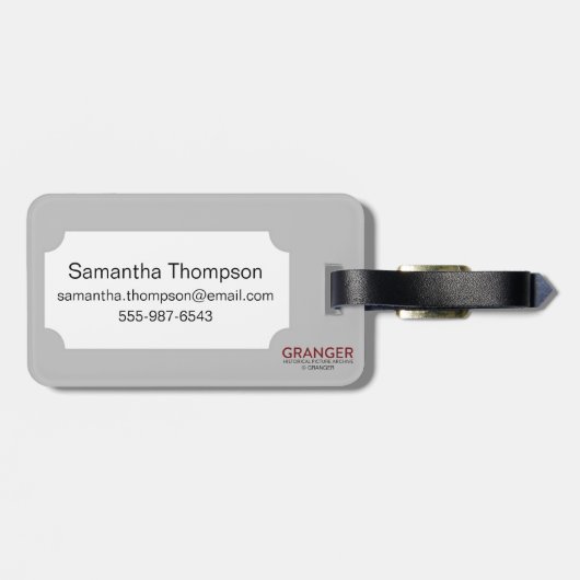 Phoenix, 1524 gepäckanhänger (Rückseite horizontal)