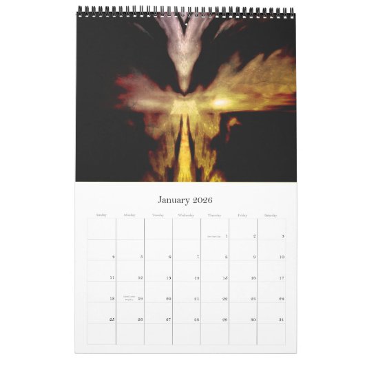 PHOENIX 2026 12-MONTH CALENDAR KALENDER (Jan 2026)
